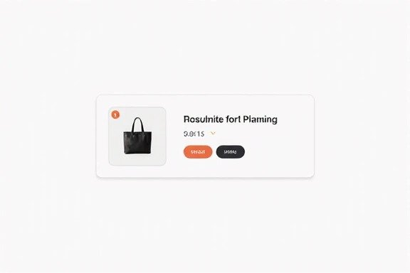 Illustration of changing item quantity in a cart